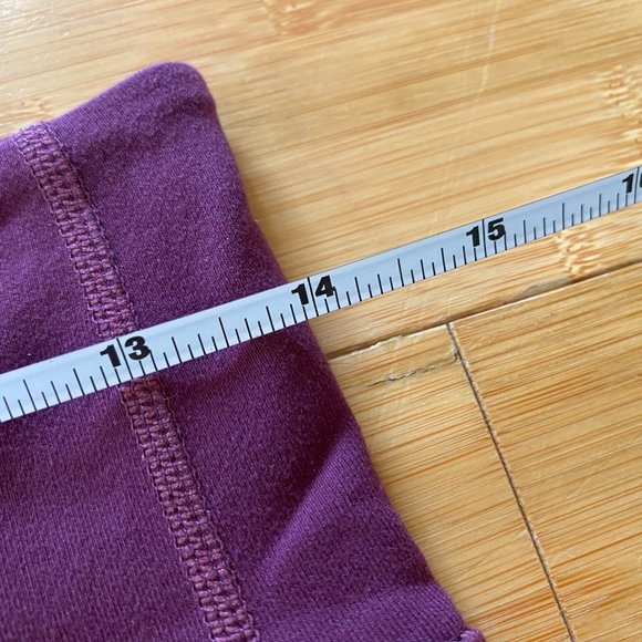 Athleta Women's Capri High Rise Leggings - Deep Crocus Violet - Sz Medium - Picture 4 of 6